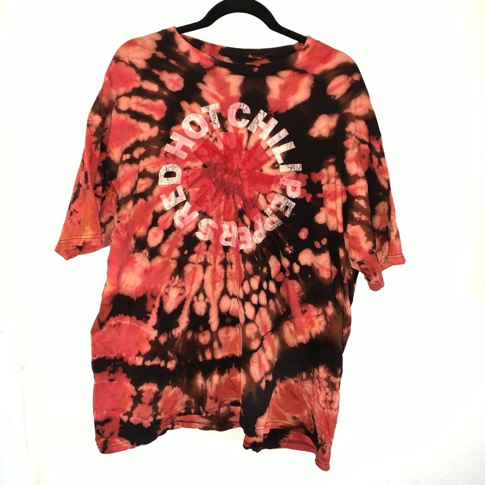 Red Hot Chili Peppers Bleach Dye top